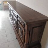 Solid oak sideboard