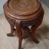 Small far eastern pedestal table