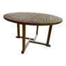 Teak round table