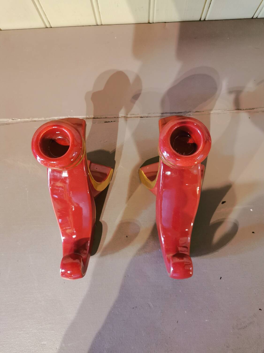 Pair of vintage candlesticks