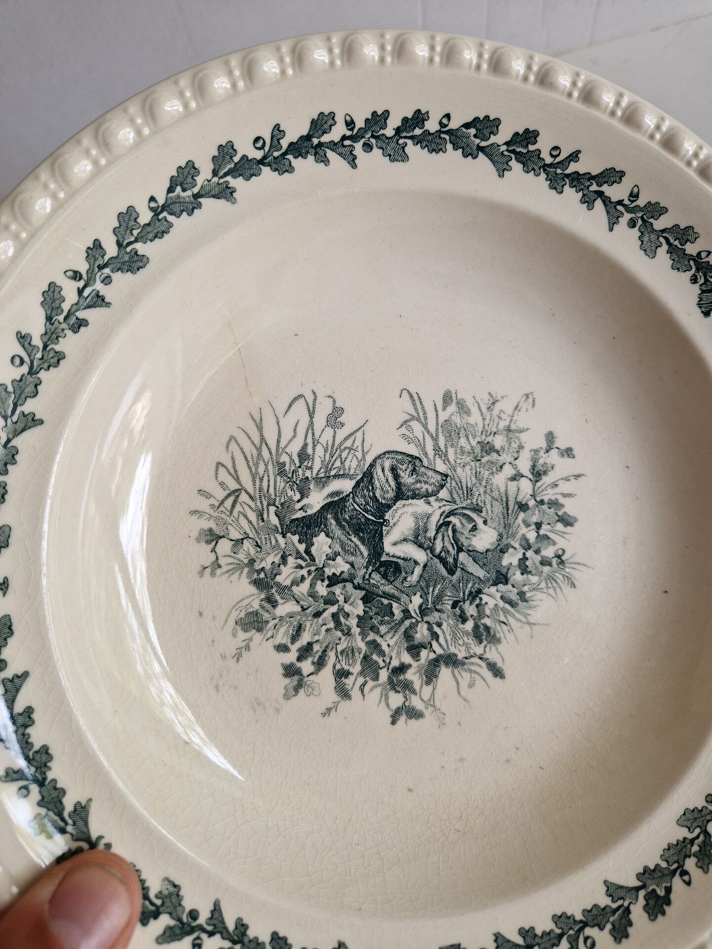 Set of 2 Deep Plates Villeroy and Boch Model Diana