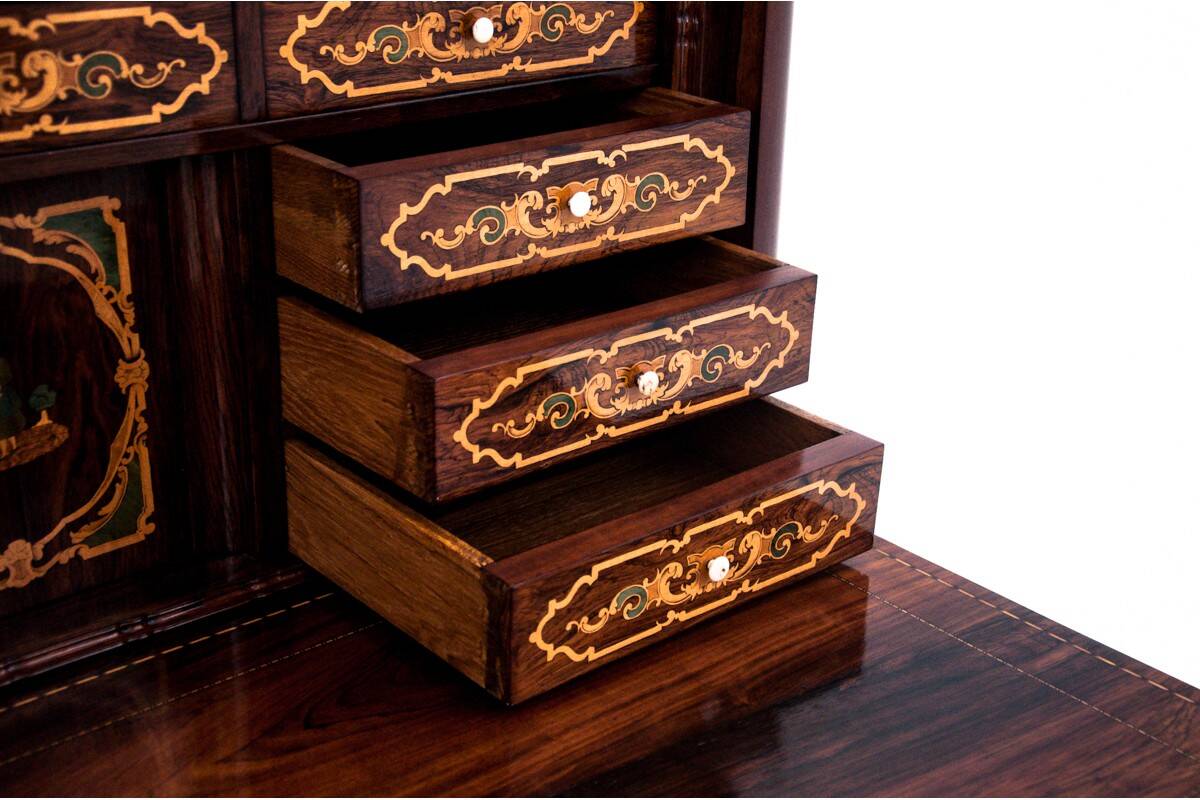 Ancient secretary, Northern Europe, circa 1860.