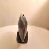 Ceramic lentil vase signed by a dove design 60s