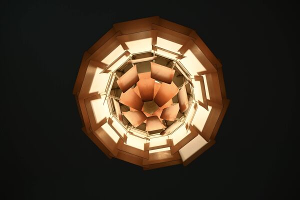 Suspension Artichoke de Poul Henningsen pour Louis Poulsen, années 1960,