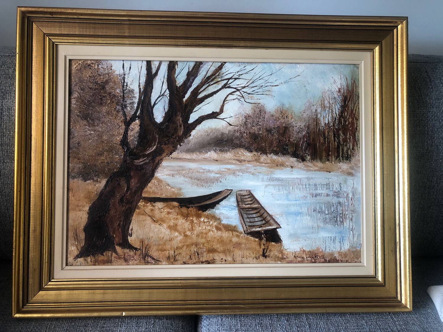 Tableau signé Tatiana Sulceki