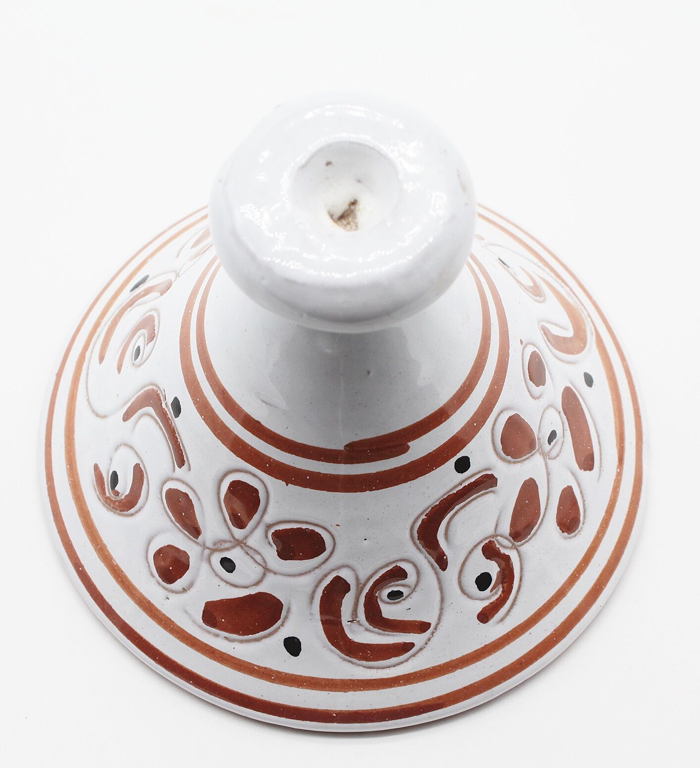 Moroccan ceramic tagine cup