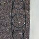 Black wrought iron plant holder