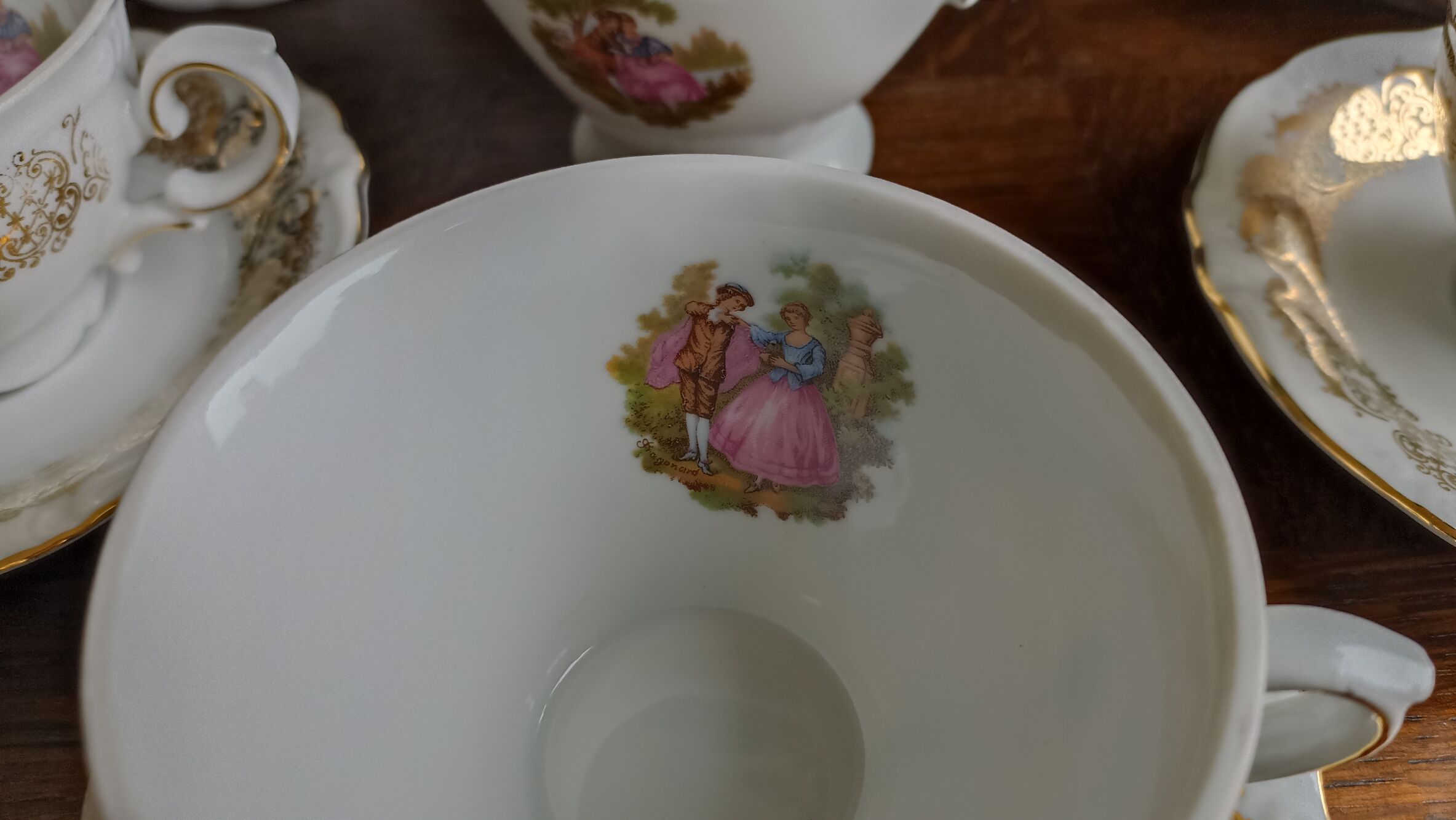 Winterling Scharzenbach coffee service for 6 people