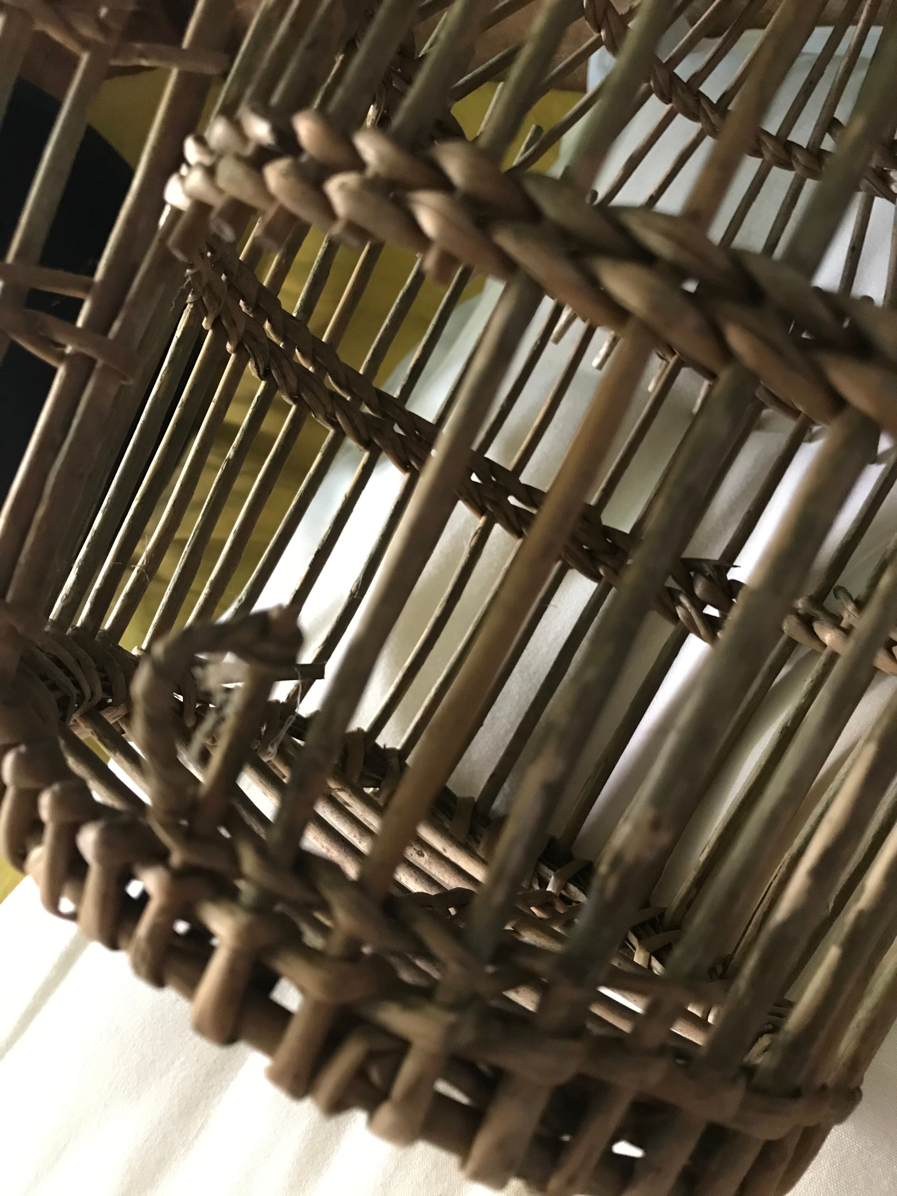 Wicker cage