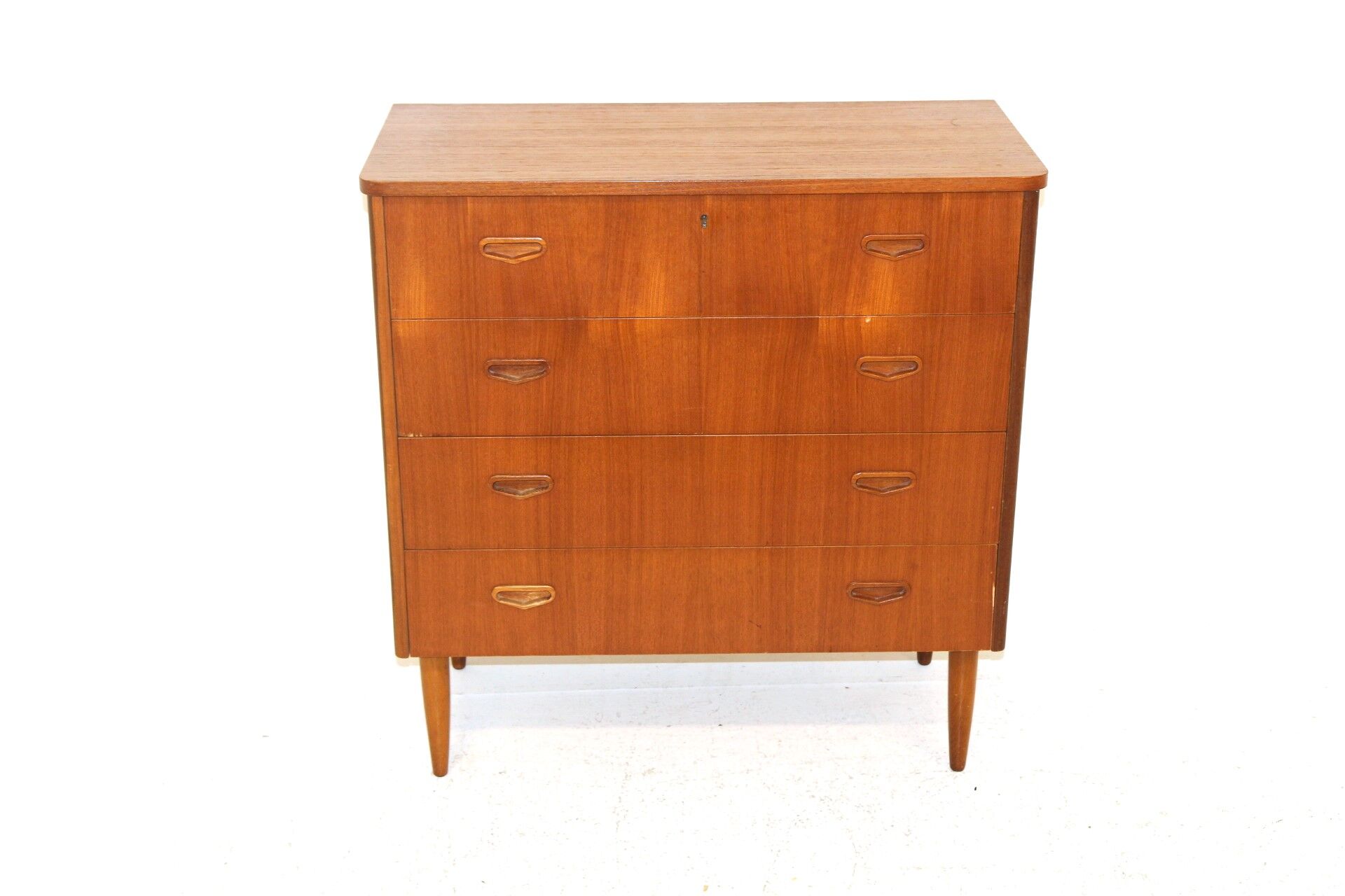 Teak chest of drawers, Sweden, 1950