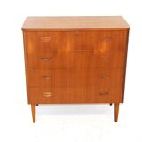 Teak chest of drawers, Sweden, 1950