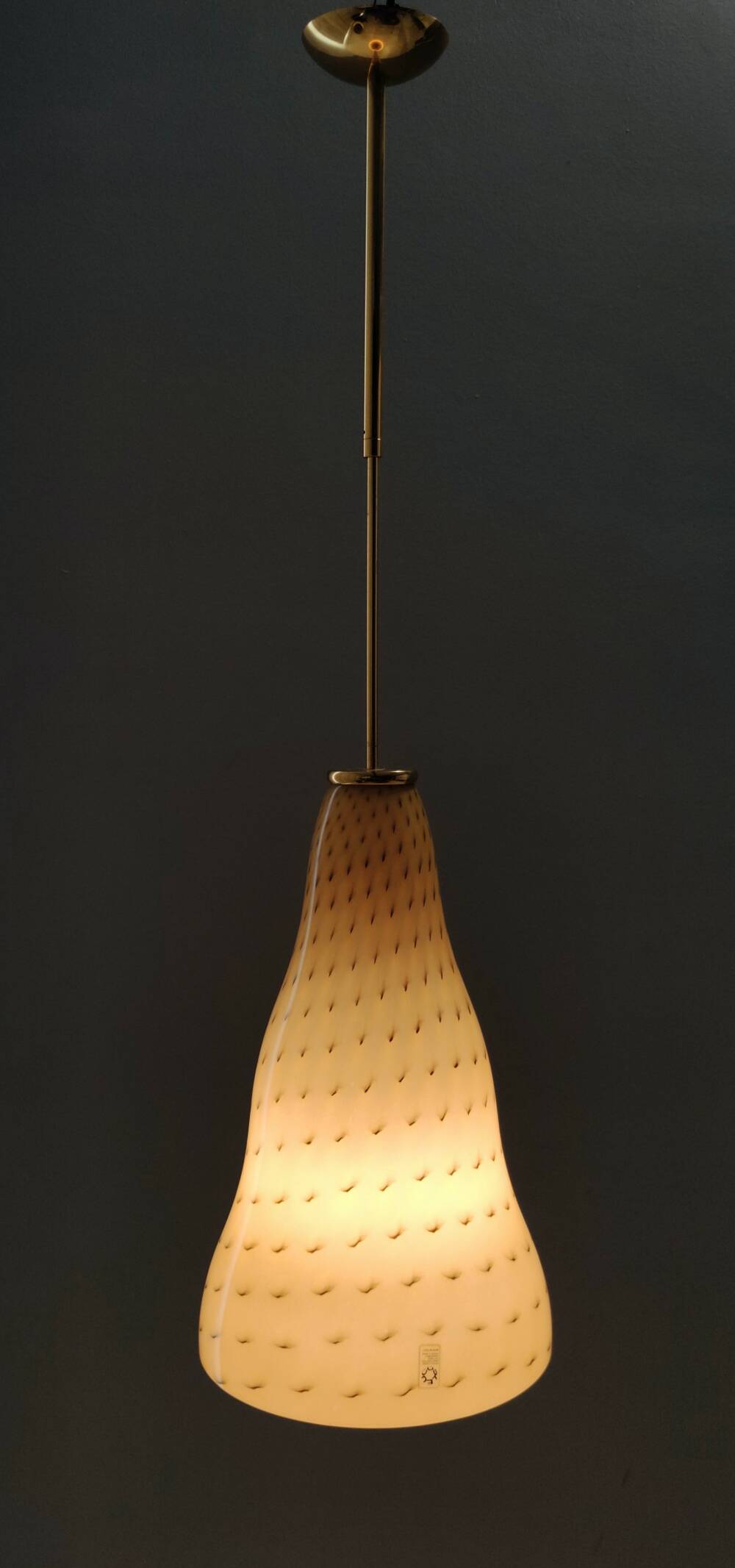 Leucos Vivia S Adjustable Pendant Light by Toso & Massari, Italy, 1996