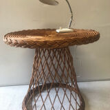 Vintage wicker table