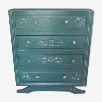 Chest of drawers  art deco