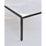 Florence Knoll marble coffee table "T-Angle" 1960s