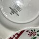 6 plates dessert digoin model niger dark red