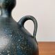 Vintage German brutalist studio pottery vase carafe by Gerhard Liebenthron, 1980.