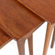 Svend Åge Madsen nesting tables - danish design in teak  mid century modern