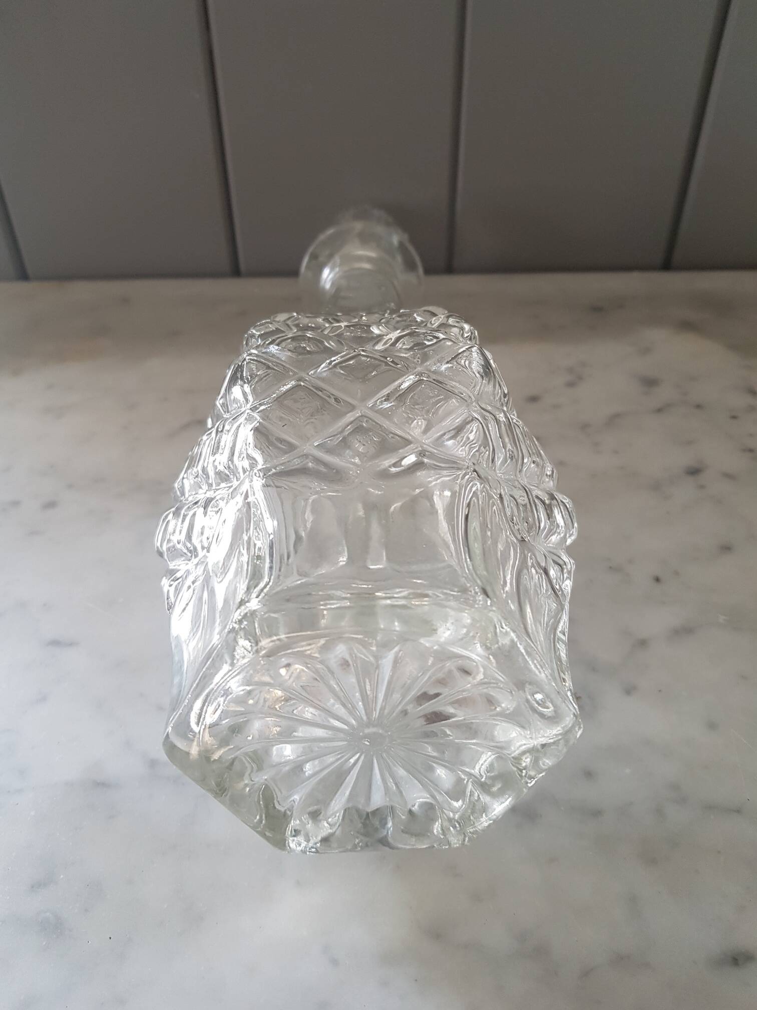 Art Deco glass decanter