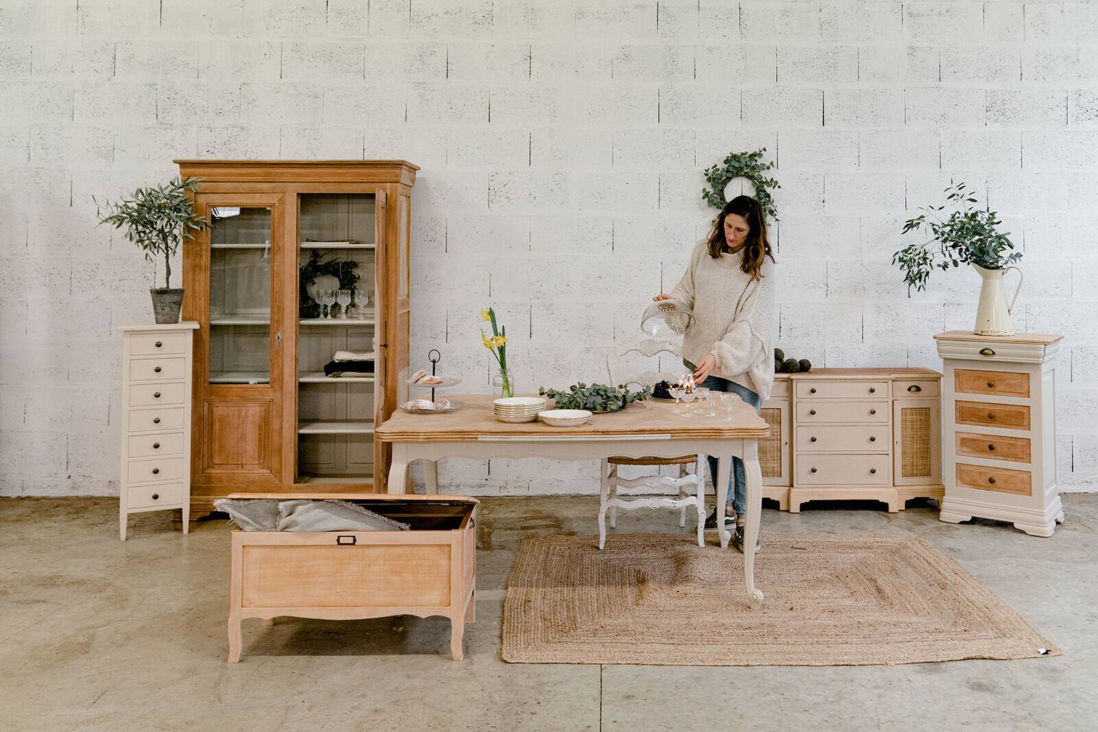 Chiffonnier 4 tiroirs