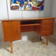 Vintage desk from the 60s light oak