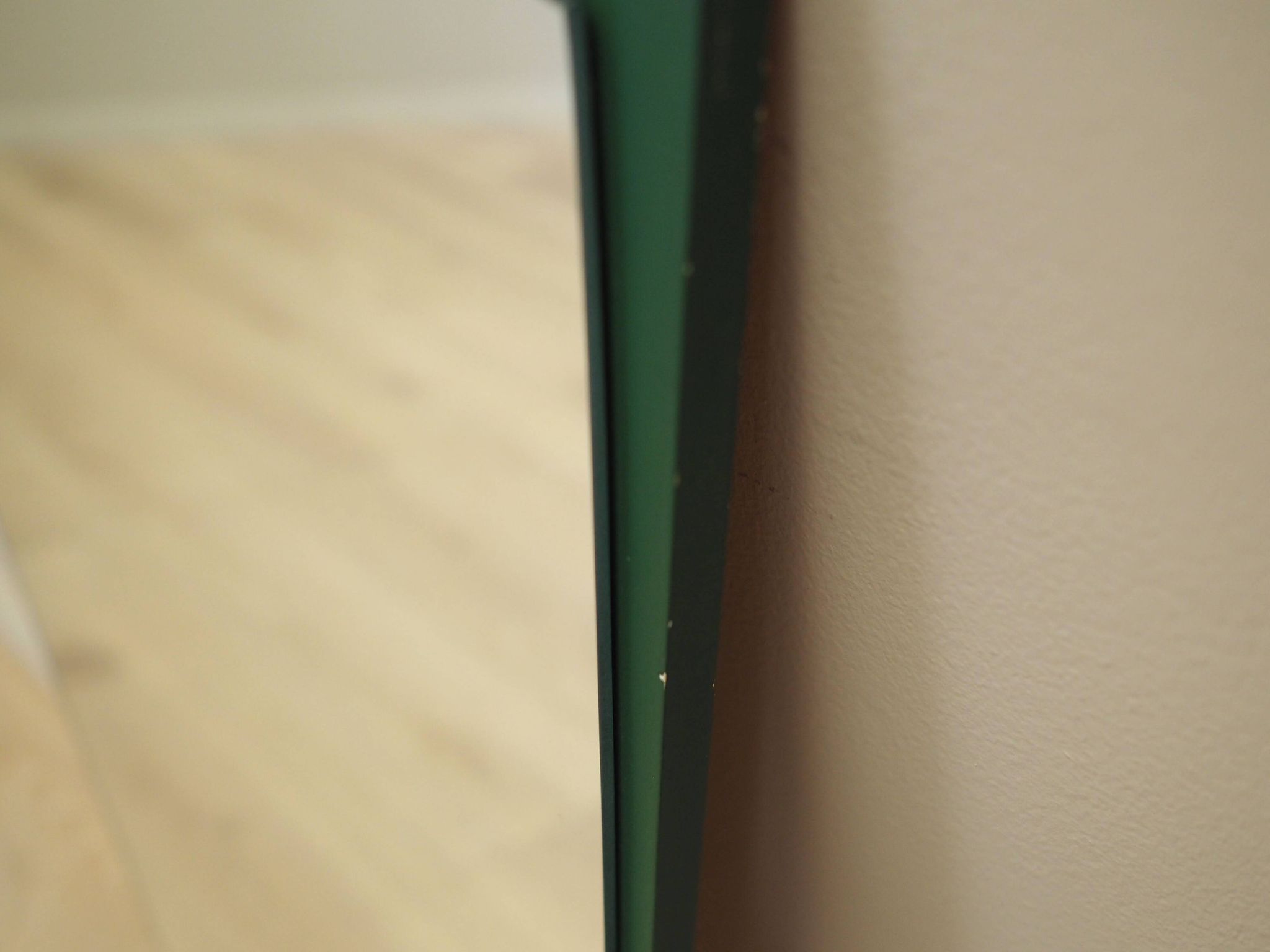 Mirror in pine frame, Danish design, 1970s, production: Denmark