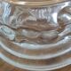 Vintage glass carafe 0.375 L