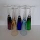 5 Murano champagne flutes