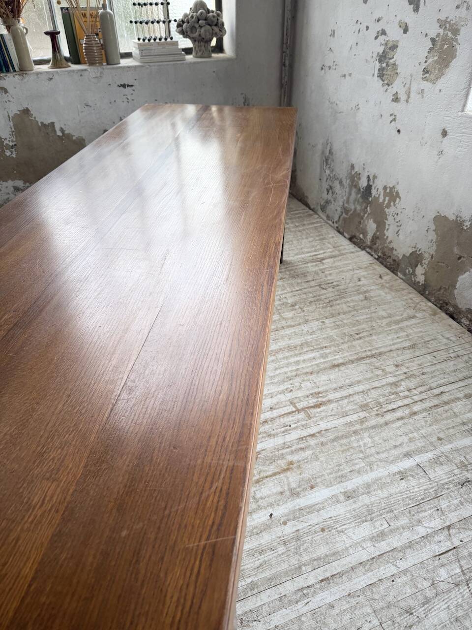 Table de ferme XL en chêne massif