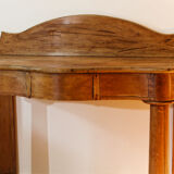 Cherry wood console