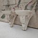 Pair of plaster wall brackets - Shelves