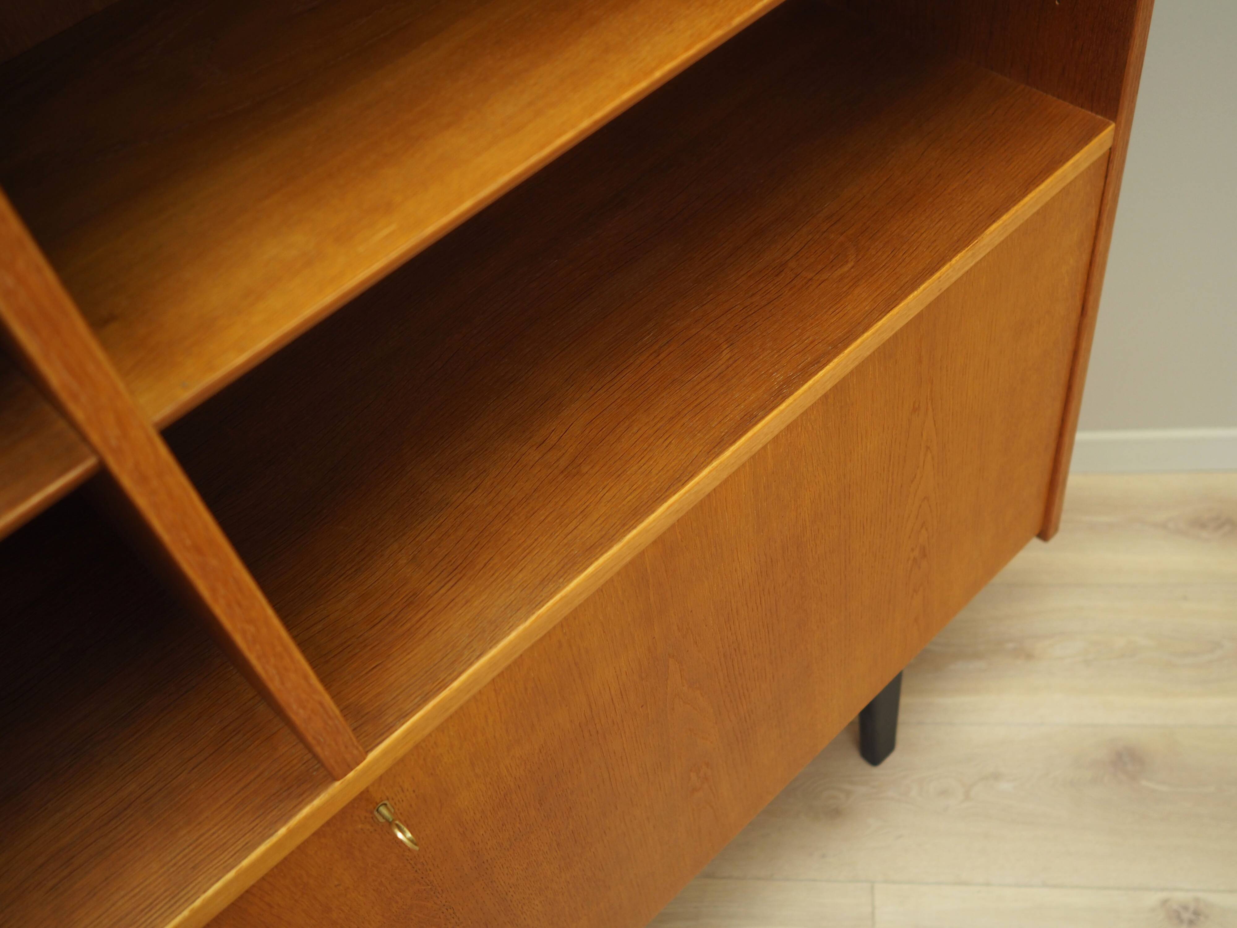 Ash bookcase, Danish design, 1970s, production: Hundevad