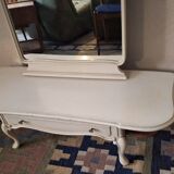 Vintage Boho standing mirror 1970-80