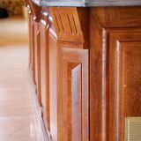 5m solid oak bar
