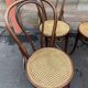Suite de 4 chaises viennoise bistrot