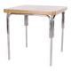 Table design Italian tubular metal base
