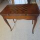 Secretary with mechanism - 4 secret drawers - lock - marquetry chessboard - 1950