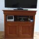 Cherry wood TV unit
