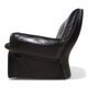 Carl Straub Leather Lounge Chair, 1970