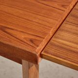 Restored teak dining table by henry kjærnulf for vejle mk9395