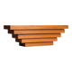 Sculptural Wooden Counter or Bar, Italy, 1970s