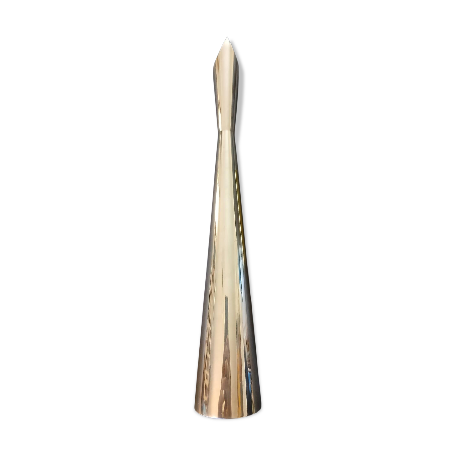 Christofle Lino Sabattini grand vase cardinal silver-plated metal
