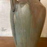 Pair of Gilbert Métenier ceramic amphora-shaped vases