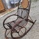 Rocking chair rotin vintage