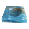 Cendrier vide-poche onyx bleu