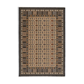 Tapis persan noir mina 160x240 cm