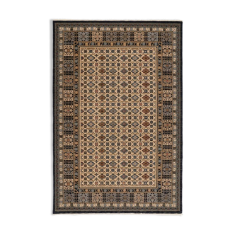 Mina 160X240 cm black Persian carpet