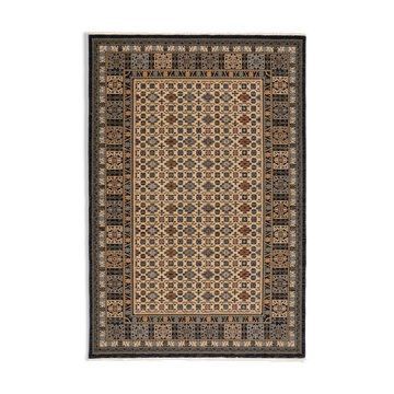 Mina 160X240 cm black Persian carpet