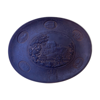 Berlin cast iron wall plate