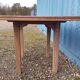 Old Burmese teak dining table